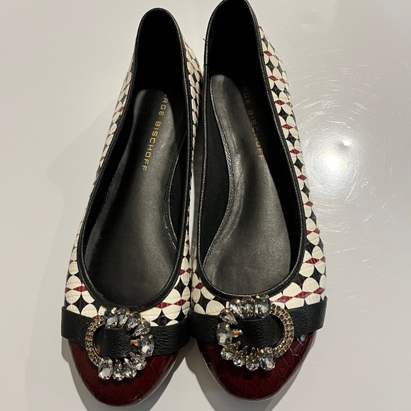 Jorge Bischoff Ballet Flats Size 11 Brand New - Picture 1 of 3